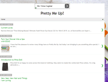 Tablet Screenshot of prettymeup.com